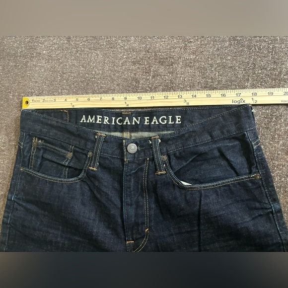 American Eagle Relaxed Jeans Size 34 X 32 - Picture 3 of 8